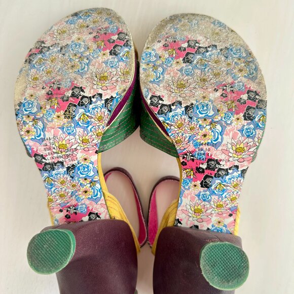 Irregular Choice Mardi Gras Heels US10/EUR41 - Picture 6 of 14